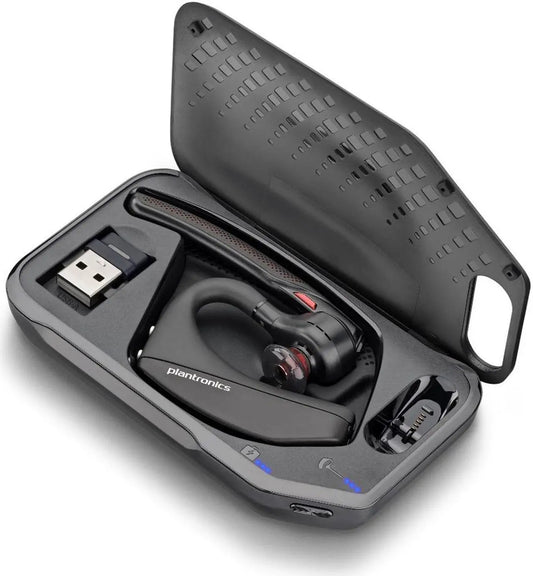 Plantronics - Voyager 5200 UC (Poly) - Bluetooth Single-Ear (Monaural) Headset
