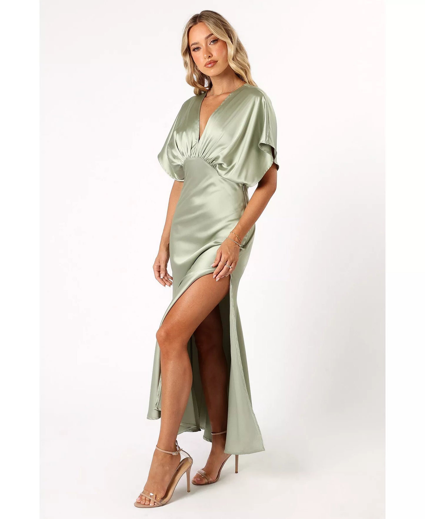 Petal and Pup | Women's Ricki Maxi Dress - Sage