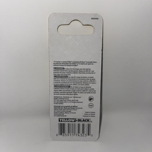 FlexTorq #3 Square Driver Bits, 2-1/4 In., 3-Pk. - DWAF2SQ3IR3