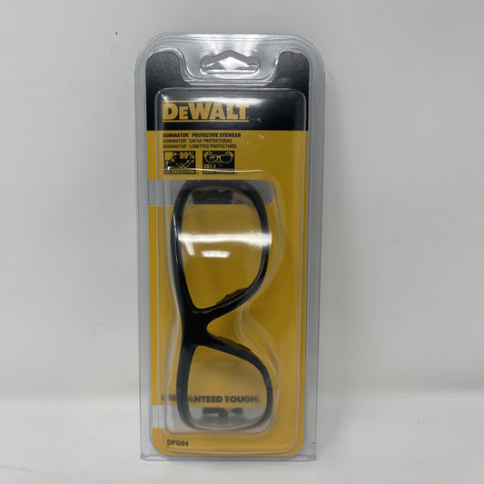 DeWalt Safety Glasses Dominator Clear Lens DPG94-1D