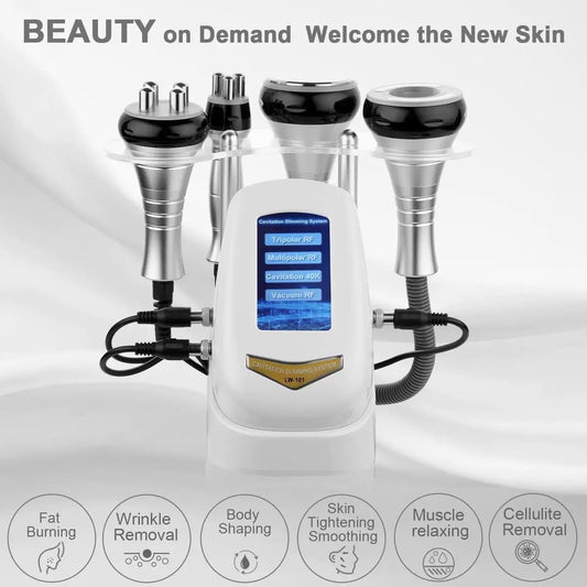 40K RF Radio Frequency Cavitation Machine – 4‑in‑1 Body Sculpting System