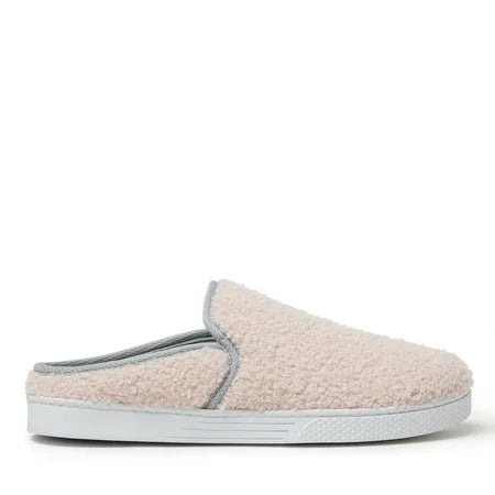 Dearfoams Micro Curly Pile Clog Slippers - Size 10