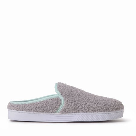 Dearfoams Micro Curly Pile Clog Slippers - Size 10 - Women's