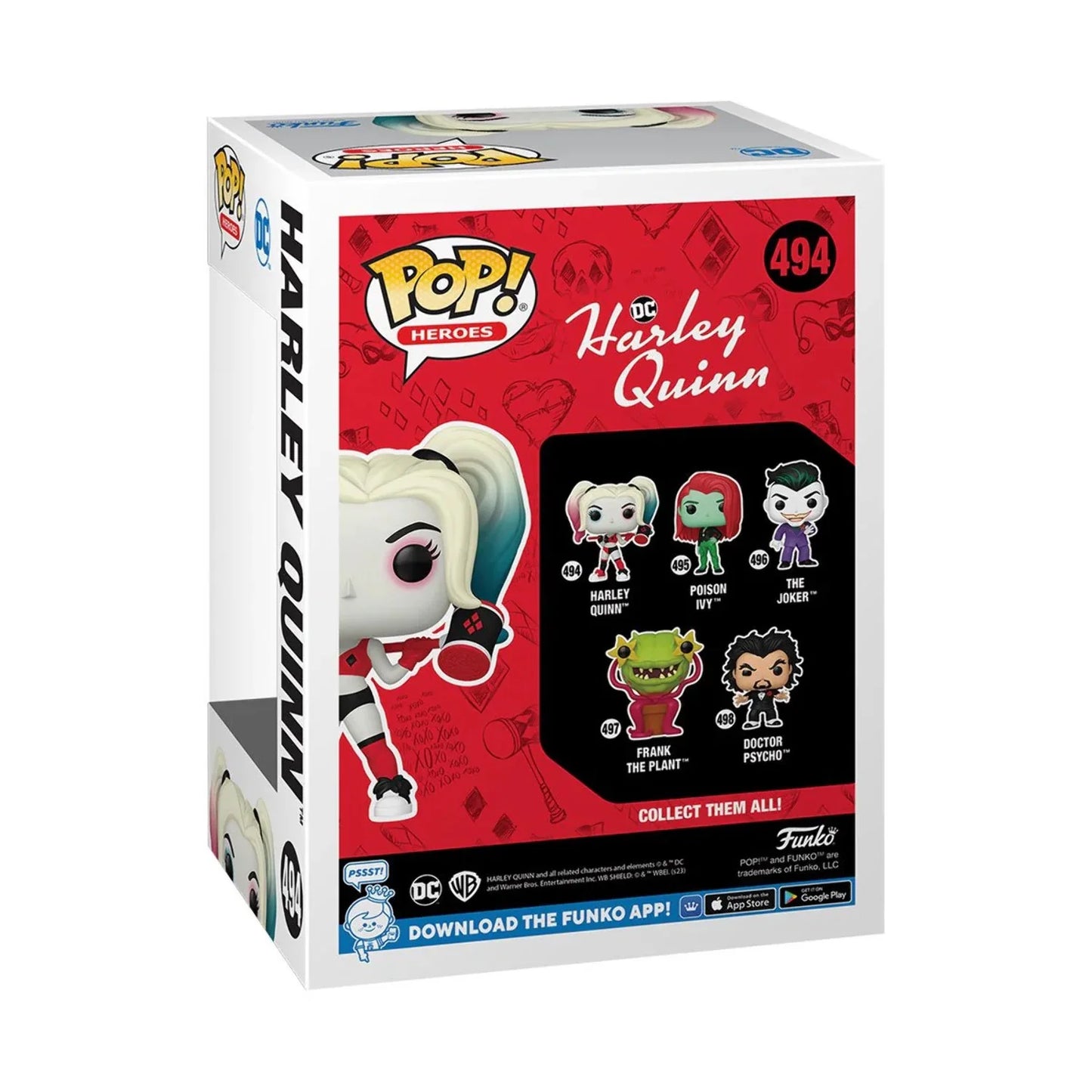 Funko POP Heroes: DC Harley Quinn - Harley Quinn 4-in Vinyl Figure