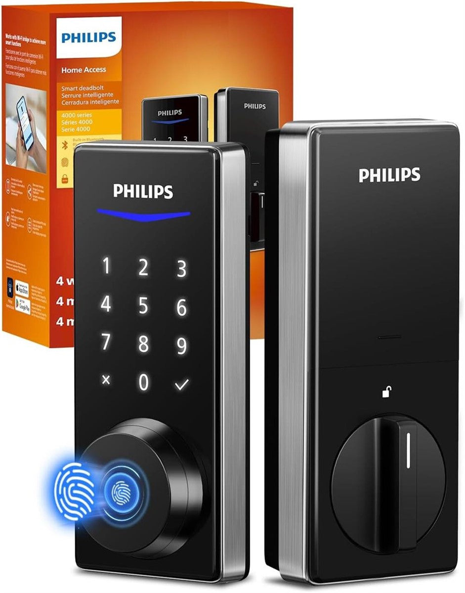 Philips Fingerprint Smart Lock – Keyless Entry Door Lock