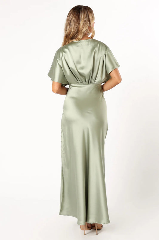 Petal and Pup | Women's Ricki Maxi Dress - Sage