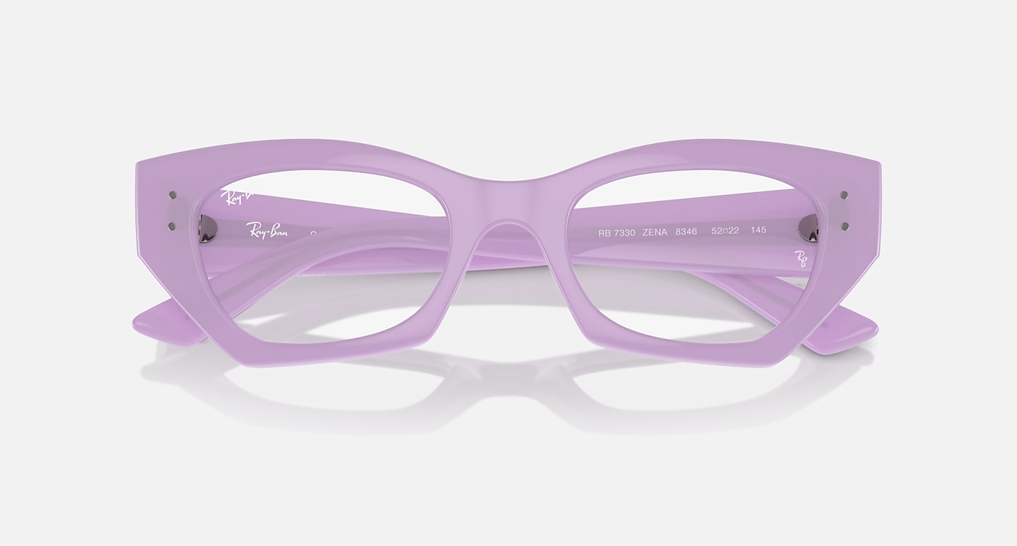 Ray-Ban Rx7330f Zena Low Bridge Fit Butterfly Prescription Eyewear Frames Zena Low Bridge Fit Butterfly Prescription Eyewear Frames
