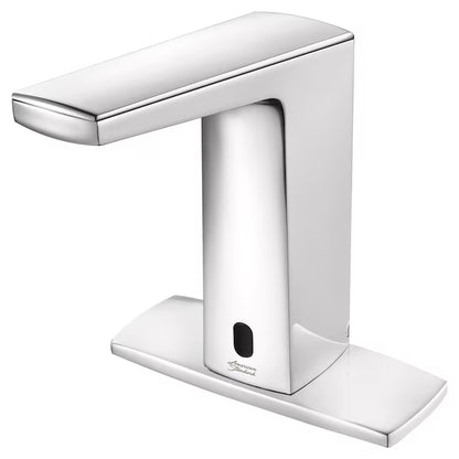 American Standard Paradigm Selectronic Polished Chrome Single hole Touchless Mid-arc Commercial Touchless Bathroom Sink Faucet