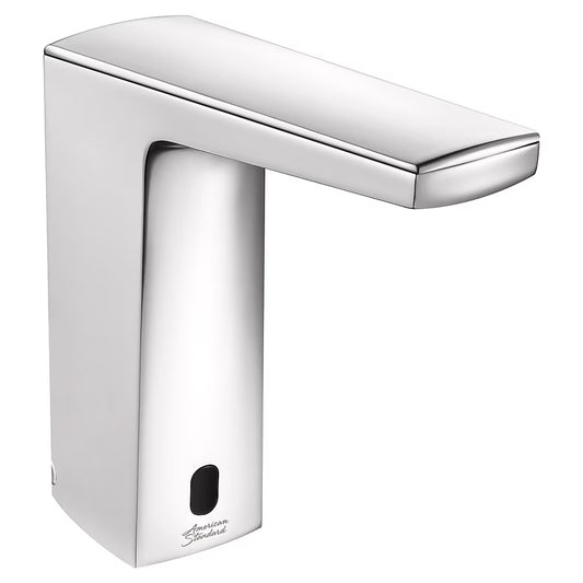 American Standard Paradigm Selectronic Polished Chrome Single hole Touchless Mid-arc Commercial Touchless Bathroom Sink Faucet