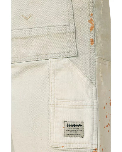 Hudson Paint Splatter Carpenter Shorts (Size 33)