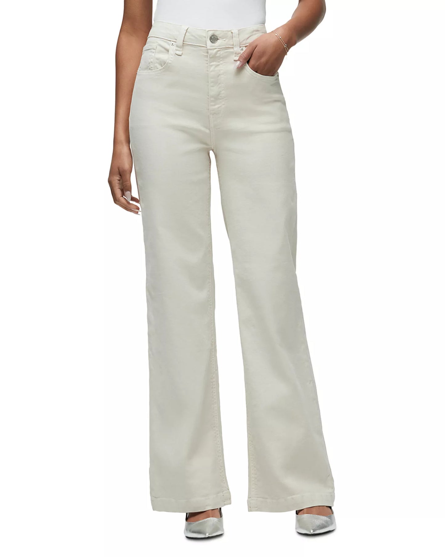 Hudson Jodie High Rise Wide Leg Jeans in Ancient Scroll (Size 28)