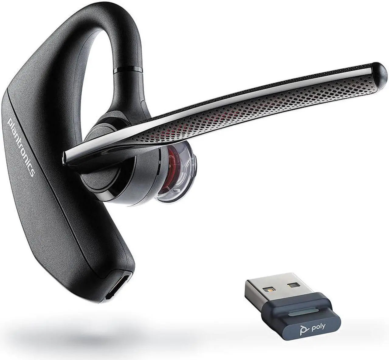 Plantronics - Voyager 5200 UC (Poly) - Bluetooth Single-Ear (Monaural) Headset
