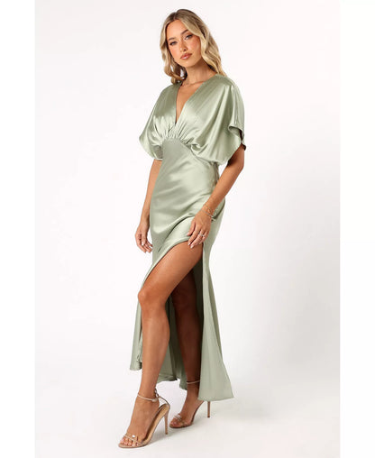 Petal and Pup | Women's Ricki Maxi Dress - Sage