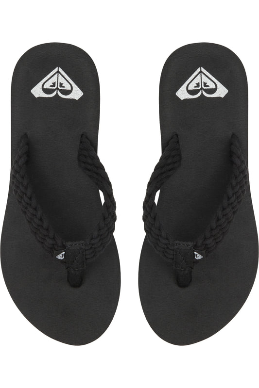 Roxy Porto IV Women's Sandals Black : 6 M