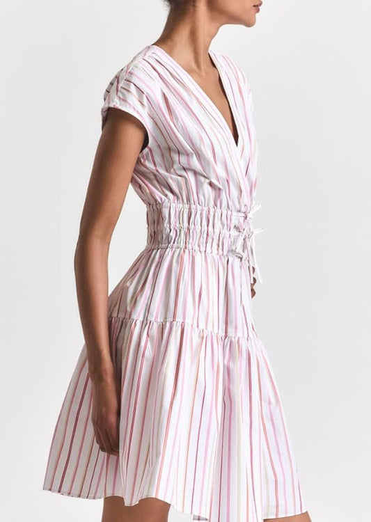 Derek Lam 10 Crosby Women's Tora V-Neck Dress
