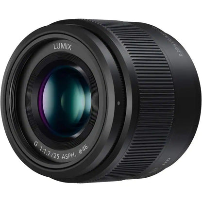 Panasonic Lumix G 25mm f/1.7 ASPH. Lens (Black) - H-H025K