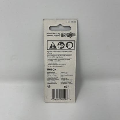 BOSCH ITDT30102-2 pc. Driven 1 In. Impact Torx® #30 Insert Bit