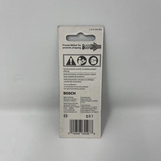 BOSCH ITDT30102-2 pc. Driven 1 In. Impact Torx® #30 Insert Bit