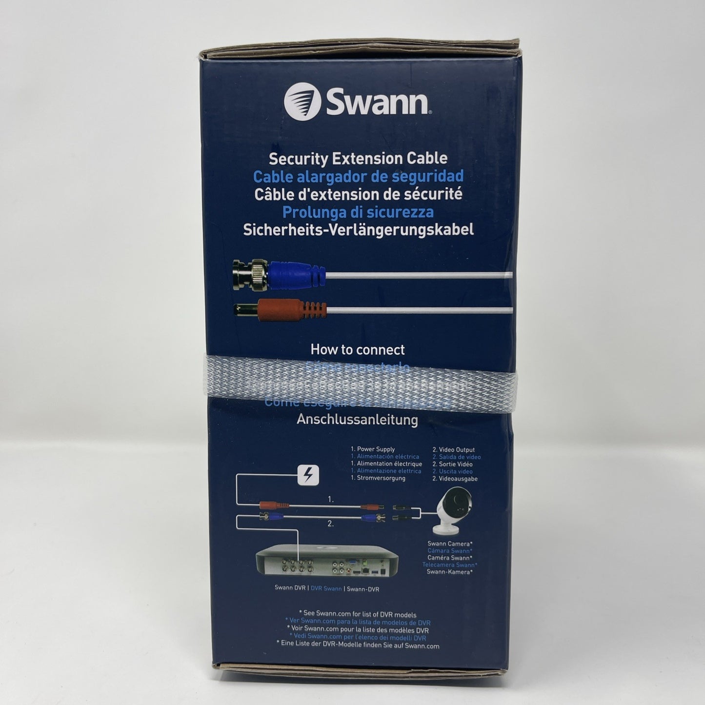 Swann BNC Coaxial Cable Extension UL Certified Fire Resistant 30m SWPRO-30ULCBL