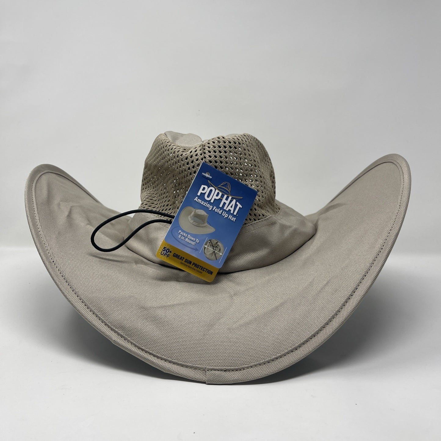 POP HAT - Pop Open Packable Sun Hat (Khaki)