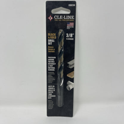 CLE-LINE 3/8-in x 5-in High-speed steel Self-centering Twist Drill Bit