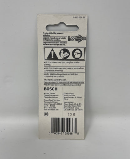 Bosch ITDT20102 2 pc. Driven 1 In. Impact Torx® #20 Insert Bits