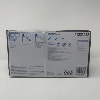 Project Source 1233232 2-Handle, 4" Centerset Bathroom Faucet, UPC 019934464840