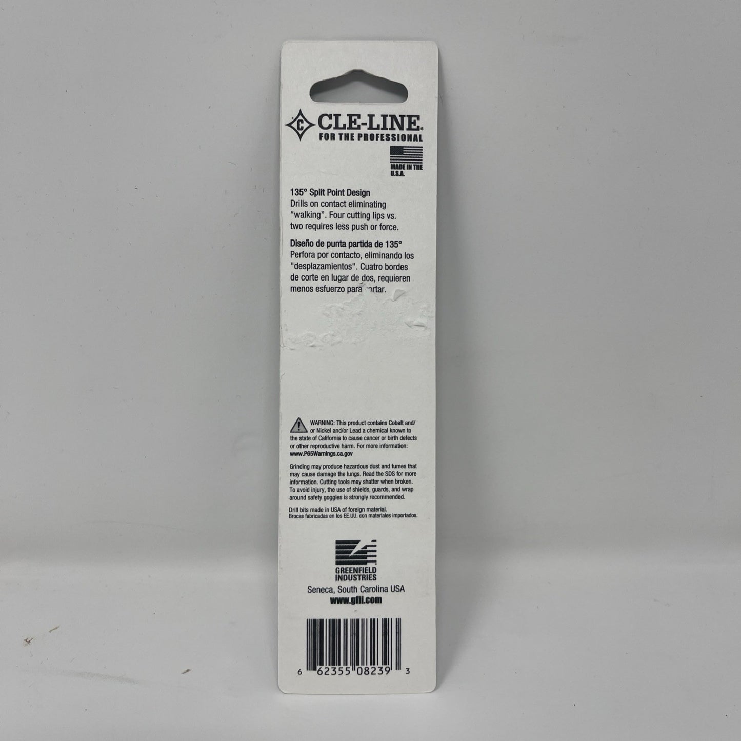 CLE-LINE 3/8-in x 5-in High-speed steel Self-centering Twist Drill Bit