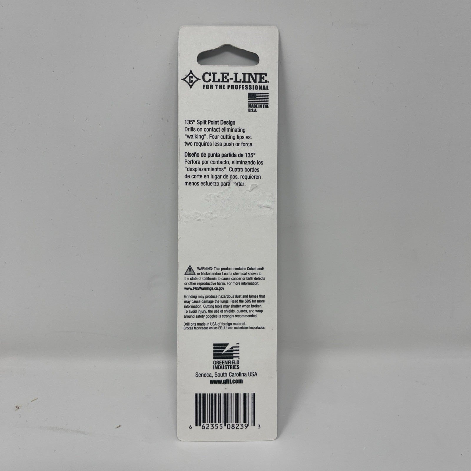 CLE-LINE 3/8-in x 5-in High-speed steel Self-centering Twist Drill Bit