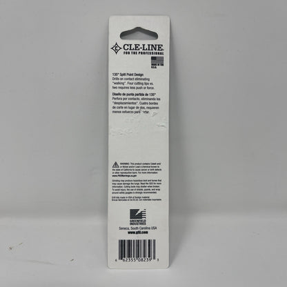 CLE-LINE 3/8-in x 5-in High-speed steel Self-centering Twist Drill Bit