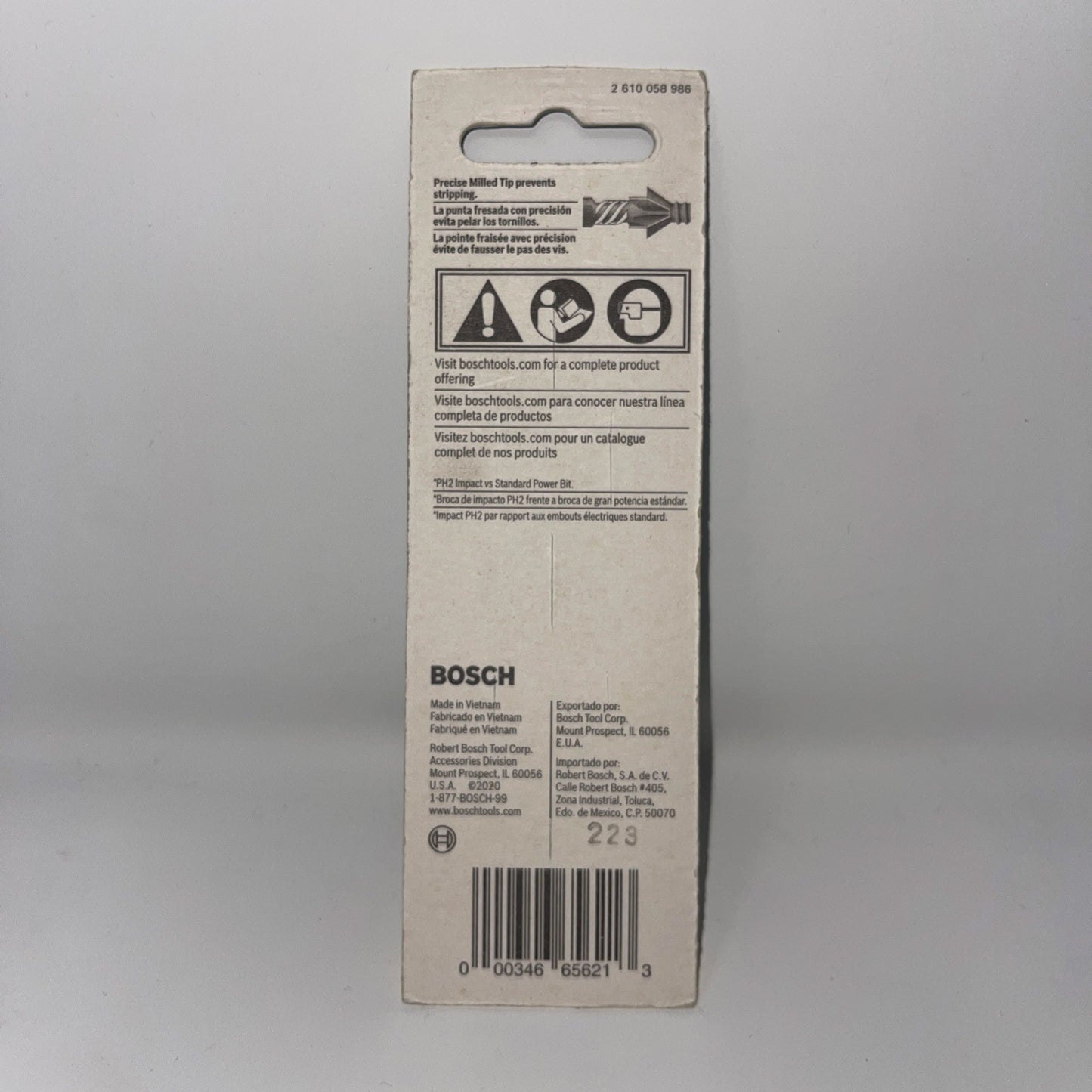 BOSCH ITDT303501 - Driven 3.5 In. Impact Torx® #30 Power Bit