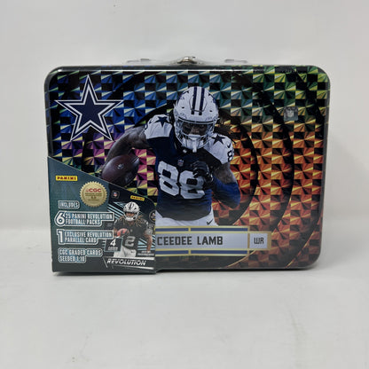 2025 Panini Revolution Lunchbox CeeDee Lamb 6 Packs – Possible CGC Slab – Sealed