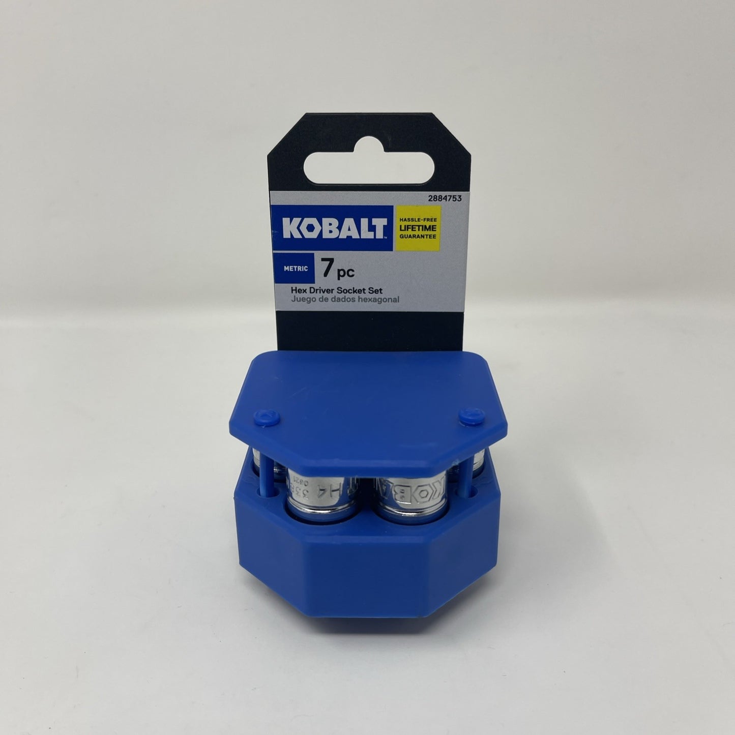 Kobalt 7 Piece 3/8" Drive  Hex Bit Socket Set New (E6)-Metric