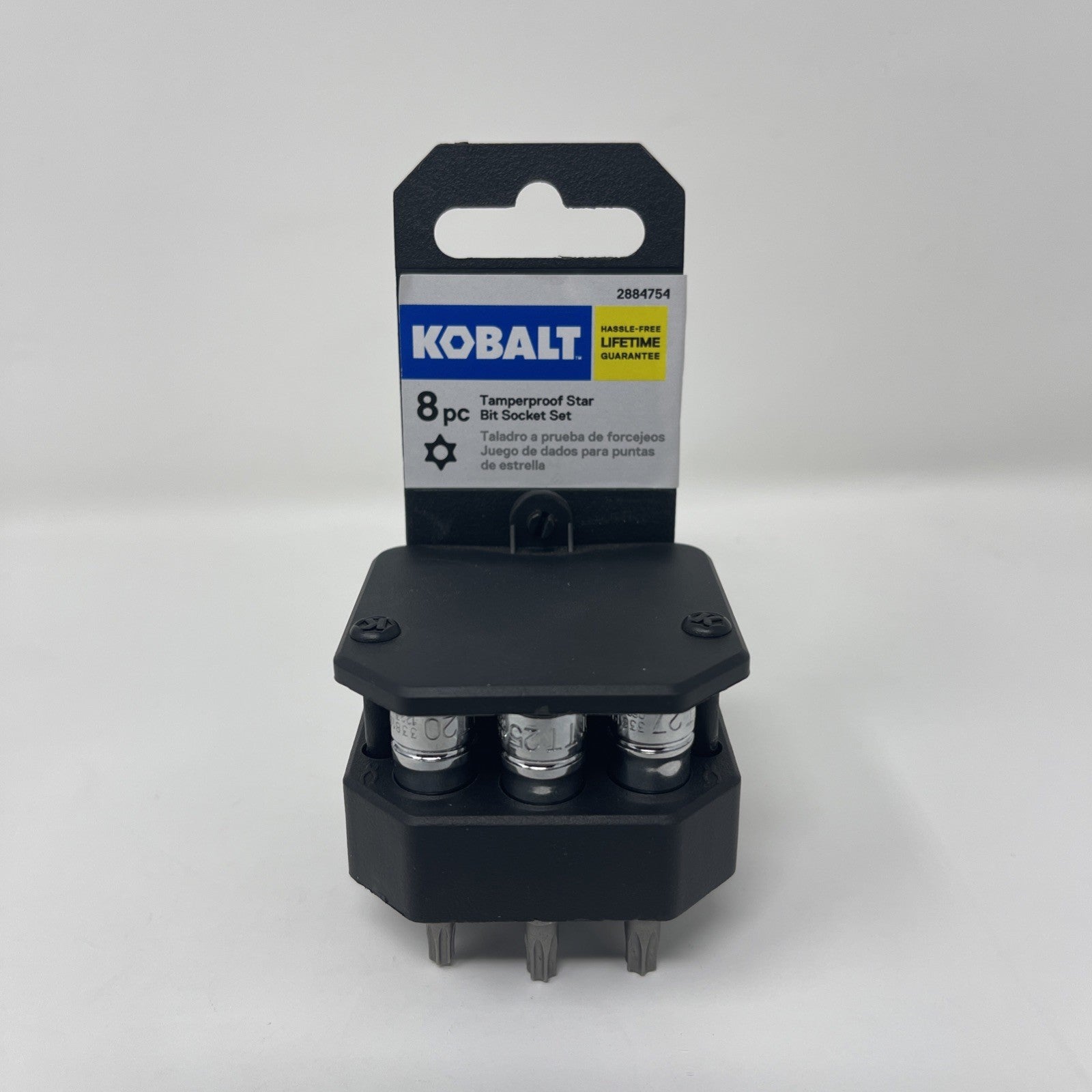 Kobalt 8 -Piece 1/4-in 3/8-in Drive Set Tamper-proof Torx Bit Driver Socket Set