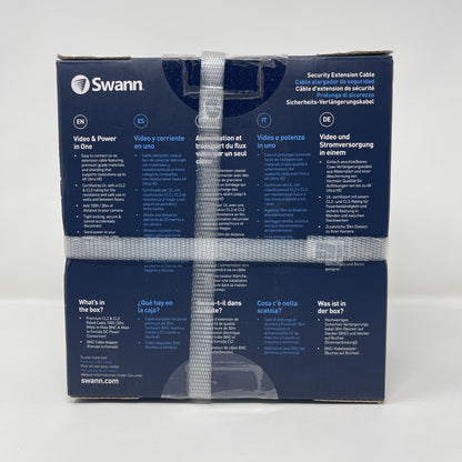 Swann BNC Coaxial Cable Extension UL Certified Fire Resistant 30m SWPRO-30ULCBL
