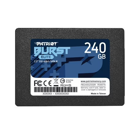 Patriot Burst Elite 240GB Internal SSD - SATA 2.5 - PBE24