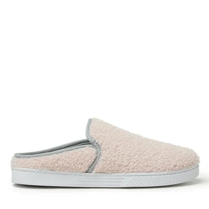 Dearfoams Micro Curly Pile Clog Slippers - Size 10 - Women's