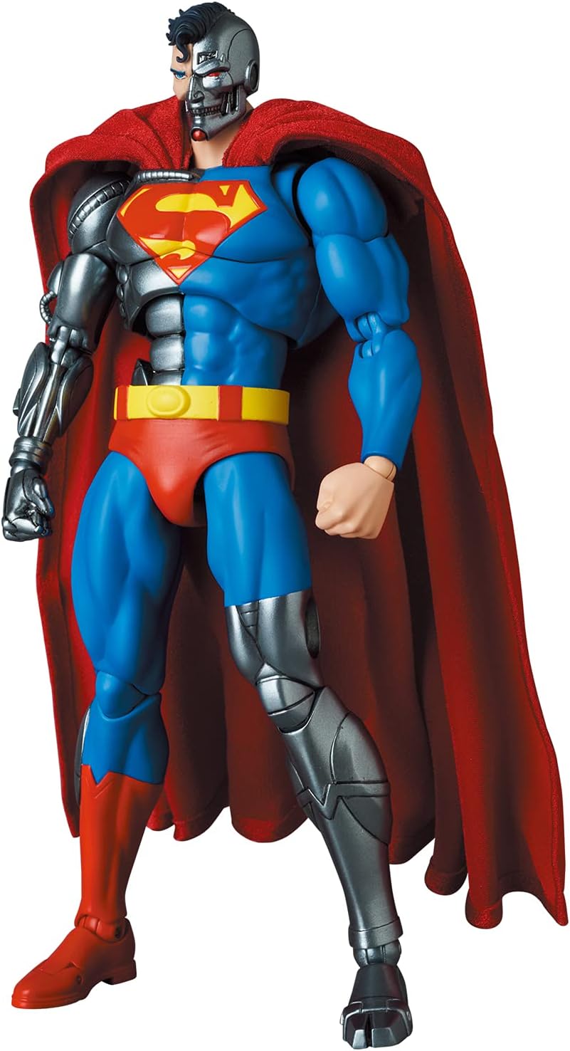 Return of Superman Cyborg Superman Mafex Action Figure