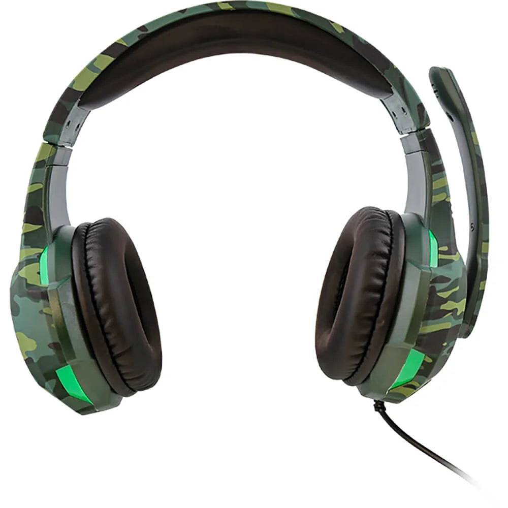 NYKO Technologies NYKO80824 Universal Combat Headset - Green Camo