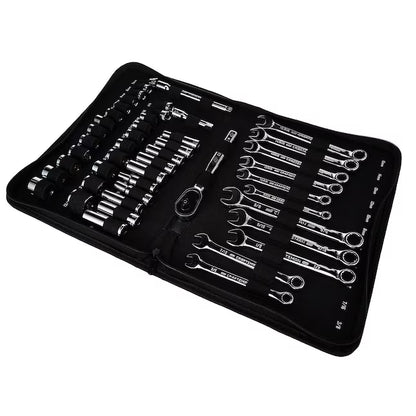 CRAFTSMAN 47 -Piece Metric and standard (SAE) Mechanics Tool Set with Soft Case