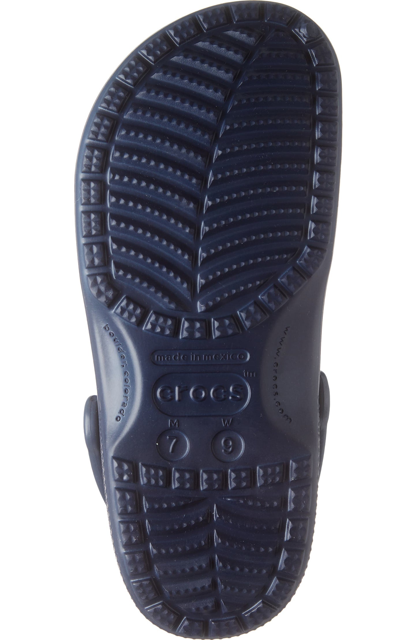 Crocs Classic Clog Sandals (Navy) - Size 9.0 M, 11 W