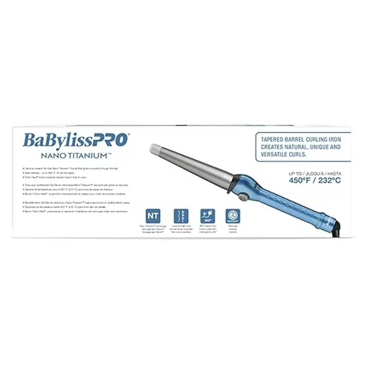 BaBylissPRO Nano Titanium Conicurl Iron , 1-1/4" (B004Q0OB2S)