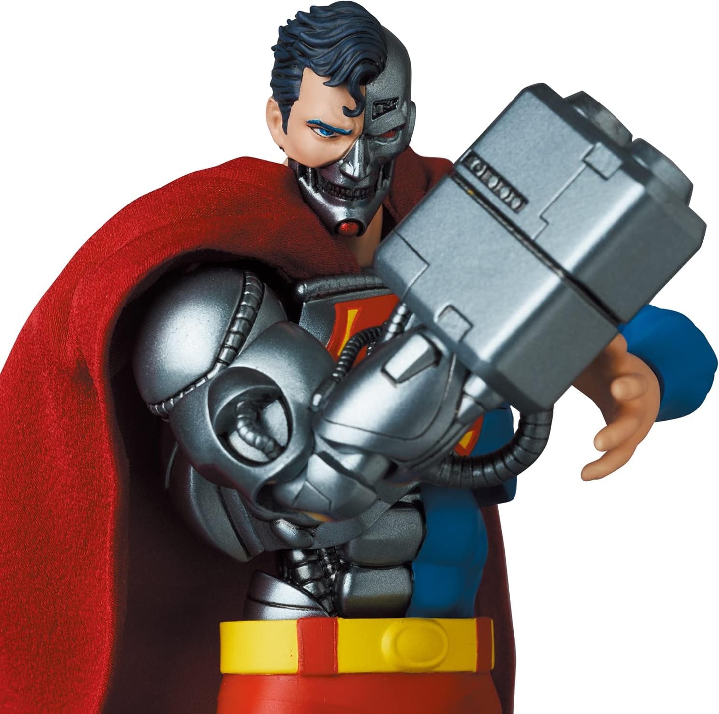 Return of Superman Cyborg Superman Mafex Action Figure