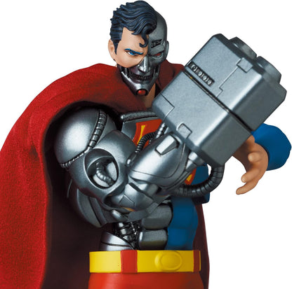 Return of Superman Cyborg Superman Mafex Action Figure