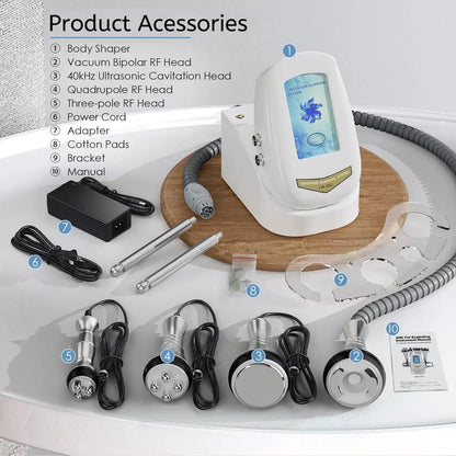 40K RF Radio Frequency Cavitation Machine – 4‑in‑1 Body Sculpting System