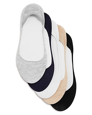 Lauren Ralph Lauren Flat Knit Liner Socks, Set of 5