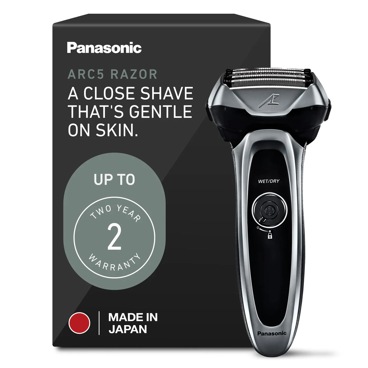 Panasonic ARC5 ES-LV65-S – 5‑Blade Wet/Dry Electric Shaver