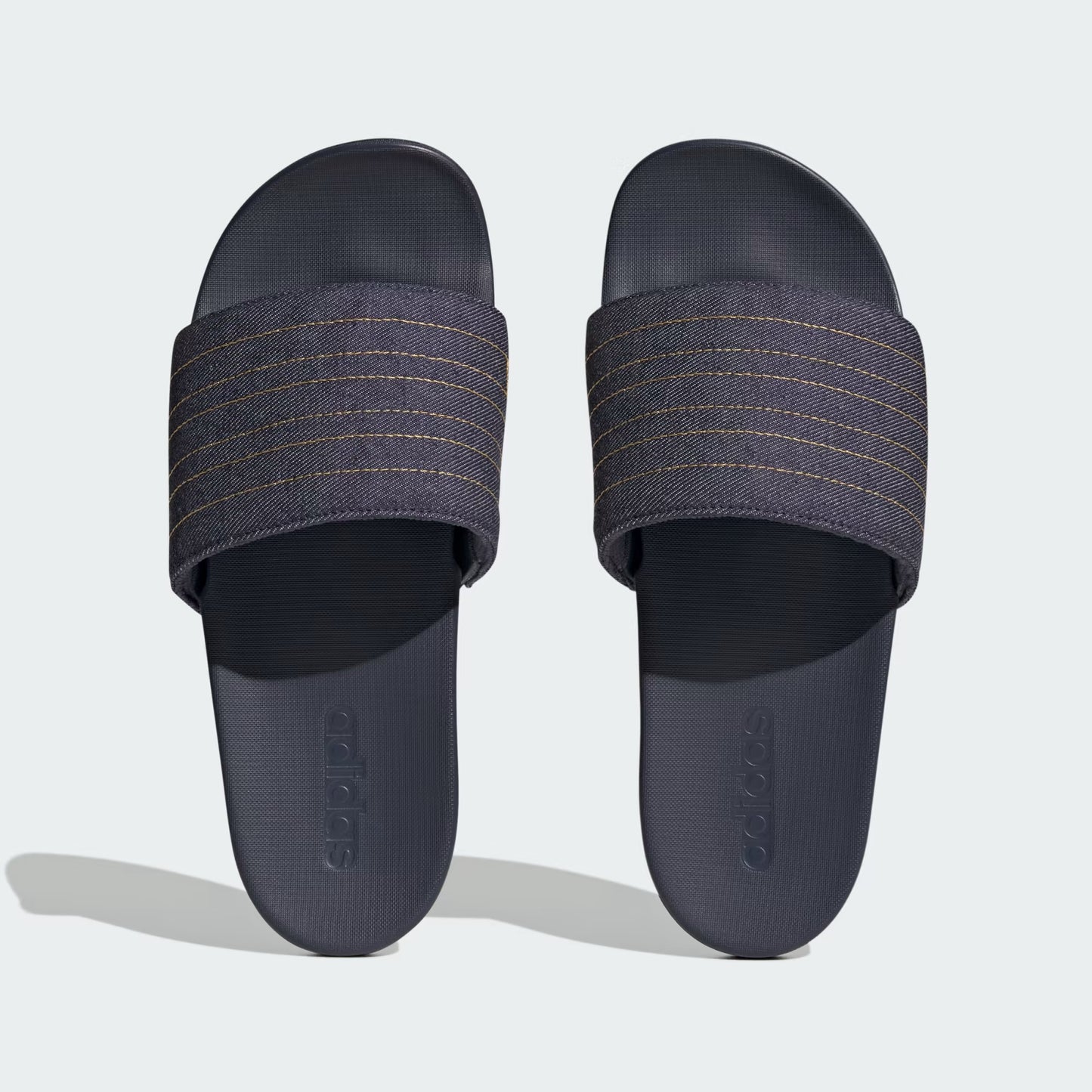 Adidas Adilette Comfort Slides - Denim