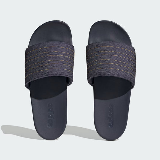 Adidas Adilette Comfort Slides - Denim