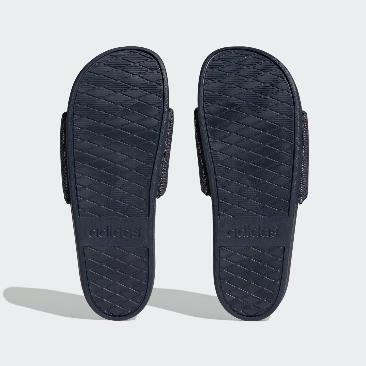 Adidas Adilette Comfort Slides - Denim